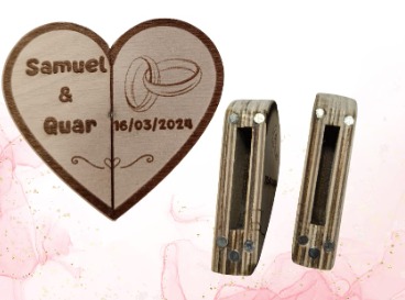 Porta anillos corazón corazón con nombre boda metacrilato lampara mama con bebe metacrilato llavero madera grabado láser con nombre pata perro madera grabada láser con foto lampara metacrilato con luz mama copa cava grabada a láser, bolígrafo de madera grabado láser regalos personalizados, regalos originales, detalles para bodas, comuniones, bautizos, eventos, Martorell, Barcelona, España, madera corte láser, metacrilato, impresiones 3D, regalos aniversario, fiestas, Olesa de Montserrat, Abrera, Piera, ,fotógrafa para bodas, fotos para eventos, fotógrafo, botella termo personalizado